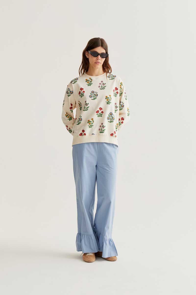Gardener Print Sweatshirt