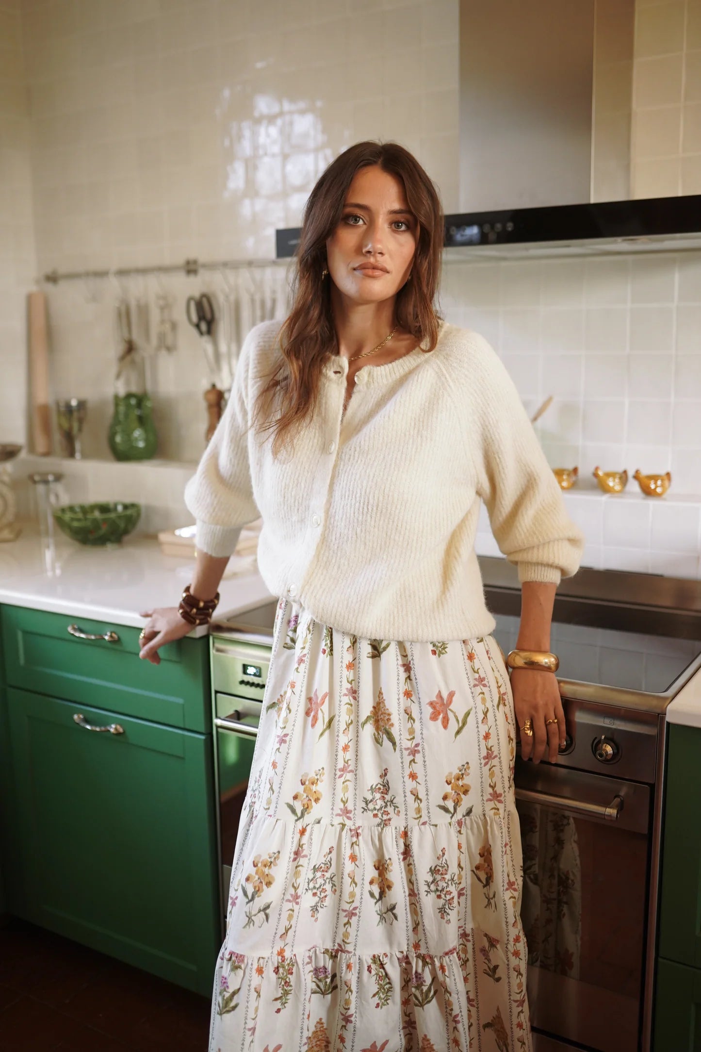 Nola Beige Cardigan